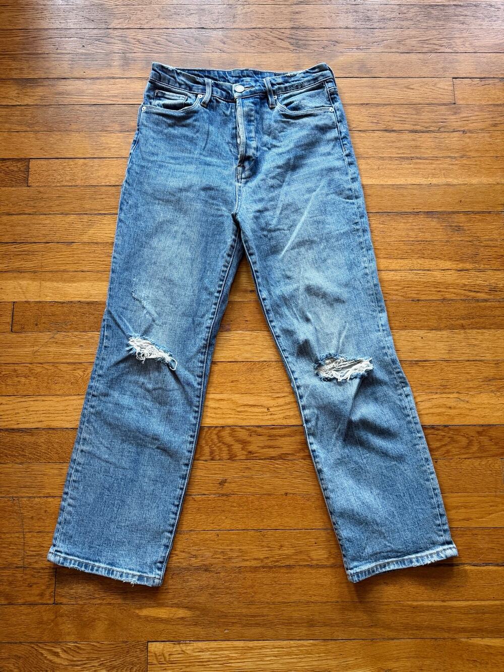 BLANKNYC 'The Baxter' Ribcage Straight Leg Jeans Women sz 27